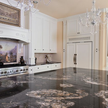 Not all that glitters is gold.. except for our new Titanium Gold Granite that wi