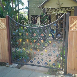 Brass and iron gate - Products