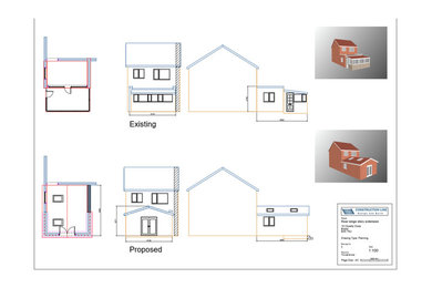 Rear Extension Remodel - Planning Permission - Demolition included