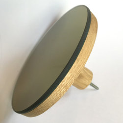 Wandhaken mit farbigem Spiegel gro&szlig; - 壁掛けフック