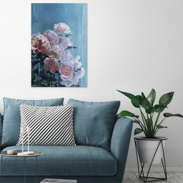 "Summer Shower" Painting Print on Wrapped Canvas