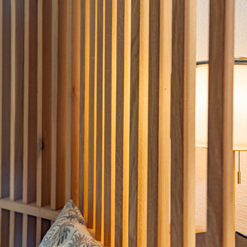 Meuble d'entrée claustra/bureau