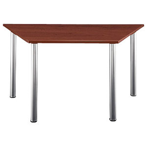 Modular Desk Worktable 24 X 60 Cherry Contemporary Desks And