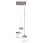 Toltec Lighting - Toltec Lighting 3212-GP-531 Nouvelle - Three Light Cord Mini Pendant - Canopy Included: Yes