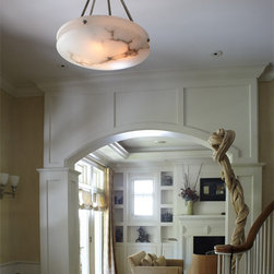 North Shore Chicago Shingle Style Home - Chandeliers
