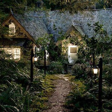 outside