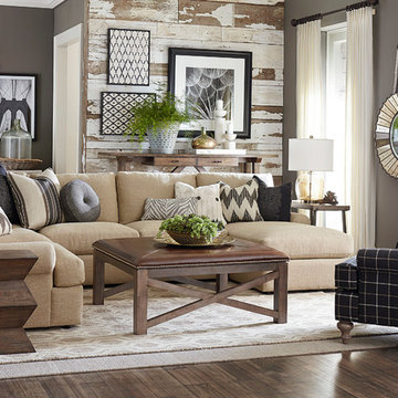 Sutton U-Shaped Sectional by Bassett Furniture