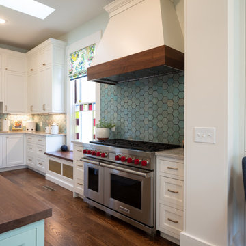 Robin’s Egg Designer Kitchen