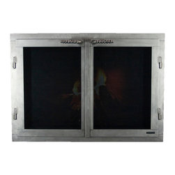 Custom Fireplace Door - Indoor Fireplaces