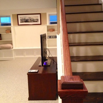 Darien, CT. Finished Basement