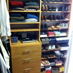 Walk-in Closets - Shoe Storage