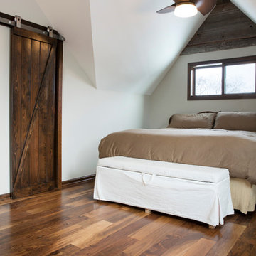 Attic master suite with a Hobbit Hole