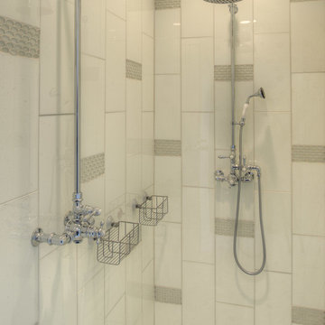 Walk-in Shower with Trench Drain