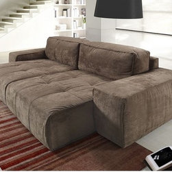 4104 MH Sofa with Pull Out Chaise - Sofas