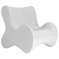 Contemporary Outdoor Lounge Chairs by Vondom