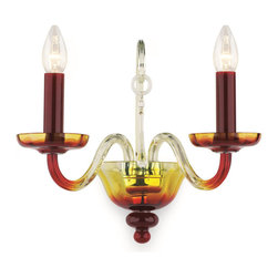 Inviting Home Inc. - Colored Crystal Sconce - Wall Sconces