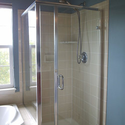 Semi-Frameless Showers - Shower Doors