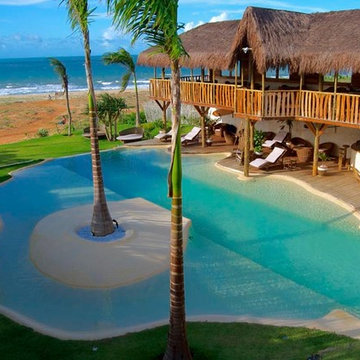 Piscina de Arena NaturSand para Hotel en Brasil