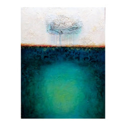 Conversing with Clouds - Mixed Media Art