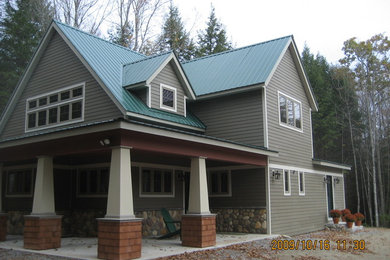 Elegant exterior home photo in Burlington