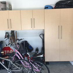 Hard Rock Maple Cabinets - Garage And Tool Storage