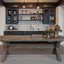 Mariposa cabin wet bar