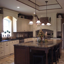 traditional med kitchen