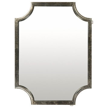 Joslyn Wall Mirror by Surya, Silver