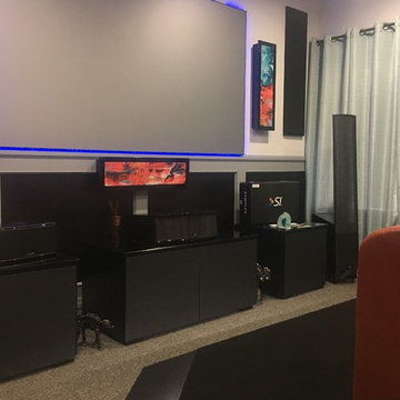 Home Theater Room Conversion