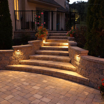 Step lights give you a full sense of security at night!
