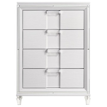 Picket House Furnishings Charlotte Youth 5-Drawer Chest in White
