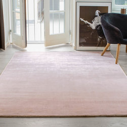 Bamboo Rugs in Rose Dust by Massimo - Floor Rugs