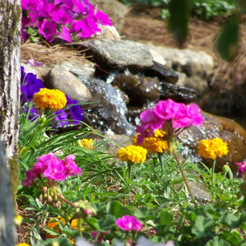 Ellen's Garden Landscape and Water Feature Fountain/Pond (Design/Build/Maintain)