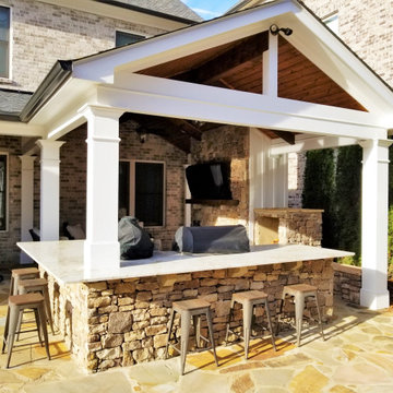 New Outdoor Living Space