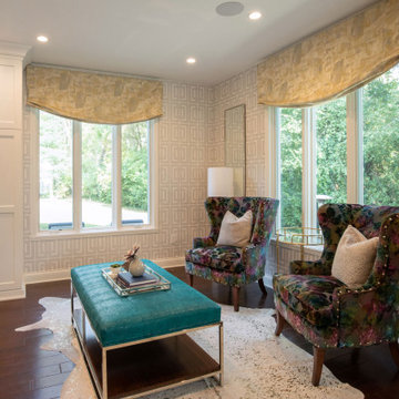 Glamorous Kitchen, Dining and Living Renovation with Entertaining in Mind