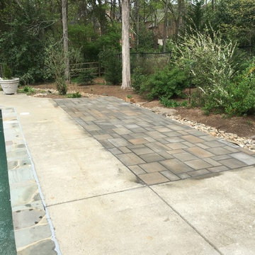 Pool Patio Extension (Techo-Bloc BLU-60 Pavers)