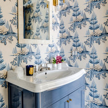 Powder Room Wallpaper