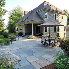 Backyard patio