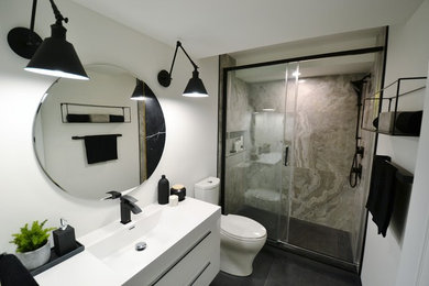 Alson Mills Residence - Basement Bathroom