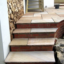 New Patio and steps - Paving, Stones & Walling
