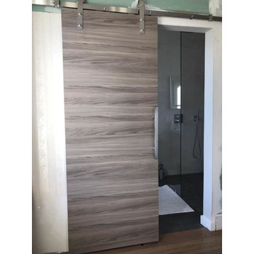 Panel Eco-Veneer Modern Door Slab 32 x 80 | Planum 0010 Ginger Ash