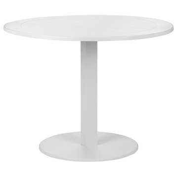 Sunset Round Dining Table, White