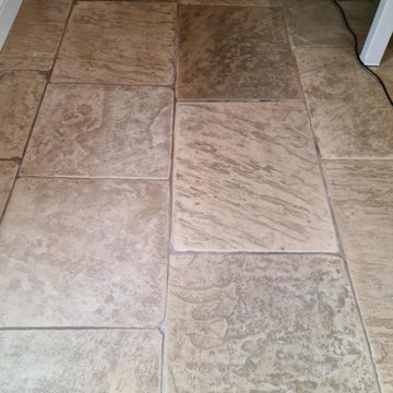 Renovating a Lapicida White Sandstone Kitchen Floor in Ilkley