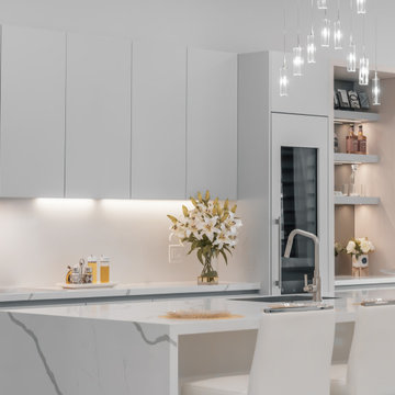 Sleek Elegance - Full Matte Lacquer Kitchen Project