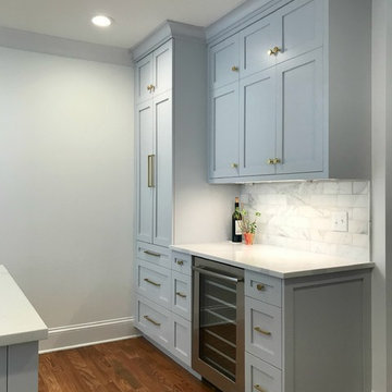 Millburn, NJ Kitchen with Custom Range Hood