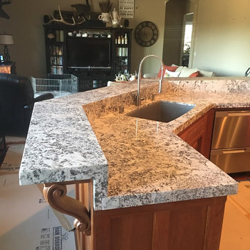 Kitchen and Bathrooms Done by Advance Construction in 2017