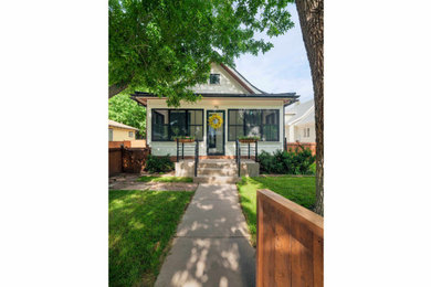 Example of an exterior home design in Denver