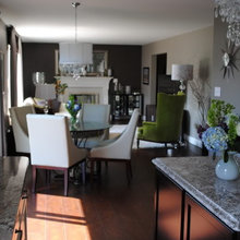look for kitchen and family room