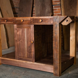 Custom reclaimed kitchen island - Products