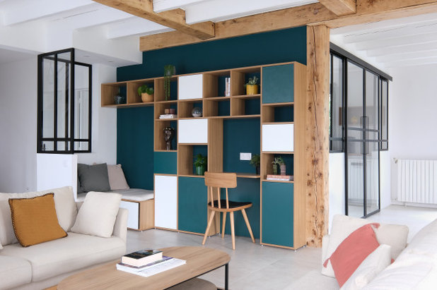Moderne Bureau à domicile by Studio 3i